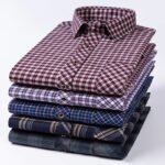 Cotton Flannel Shirts for Men – Long Sleeve