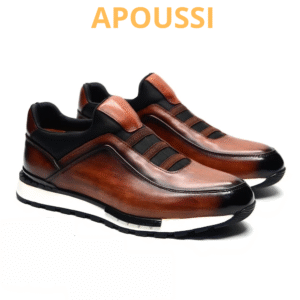 Handmade Genuine Cow Leather Slip-On Loafers