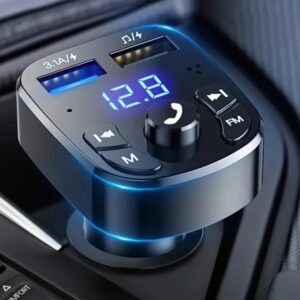 Car MP3 Player with Dual USB Fast Charger & Bluetooth 5.0