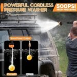 Electric Car Washer with Foam Cannon - Image 4