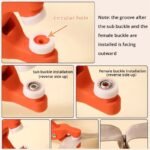 Snap Button Kit with Hand Pressure Pliers – 50pcs Metal Snaps - Image 4