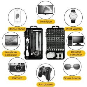 115-in-1 Precision Electronics Screwdriver Set