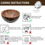 Natural Coconut Shell Bowls – Authentic Handmade Serving Dishesr - Image 14