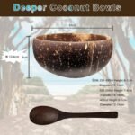 Natural Coconut Shell Bowls – Authentic Handmade Serving Dishesr - Image 7