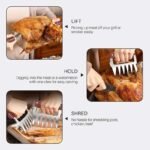 Bear Claws Stainless Steel BBQ Meat Shredder Claws - Image 5