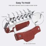 Bear Claws Stainless Steel BBQ Meat Shredder Claws - Image 7