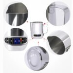 Milk Frothing Pitcher – 350/600ML Stainless Steel Jug with Temperature Display - Image 6