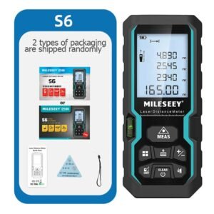 S6 Laser Tape Measure – Precision Rangefinder for Accurate Measurements