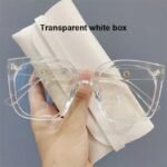 Retro Fashion Anti-Blue Light Glasses – Unisex Square Computer Eyewear - Image 12