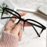 Retro Fashion Anti-Blue Light Glasses – Unisex Square Computer Eyewear - Image 13