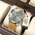 Luxury Men's Chronograph Watch – Quartz, Waterproof, - Image 5