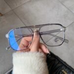 Retro Fashion Anti-Blue Light Glasses – Unisex Square Computer Eyewear - Image 8
