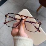 Retro Fashion Anti-Blue Light Glasses – Unisex Square Computer Eyewear - Image 9