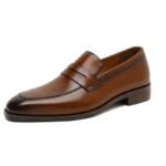 Italian Slip-On Dress Shoes for Men – Genuine Leather Loafers - Image 7