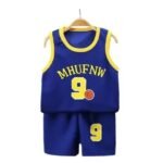 Children's Summer Sleeveless Basketball Set