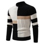 High-Quality Men's Autumn & Winter Color Block - Image 9