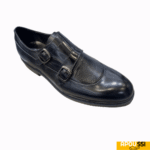 Men’s Cow Leather Slip-On Monk Strap Shoes - Image 2