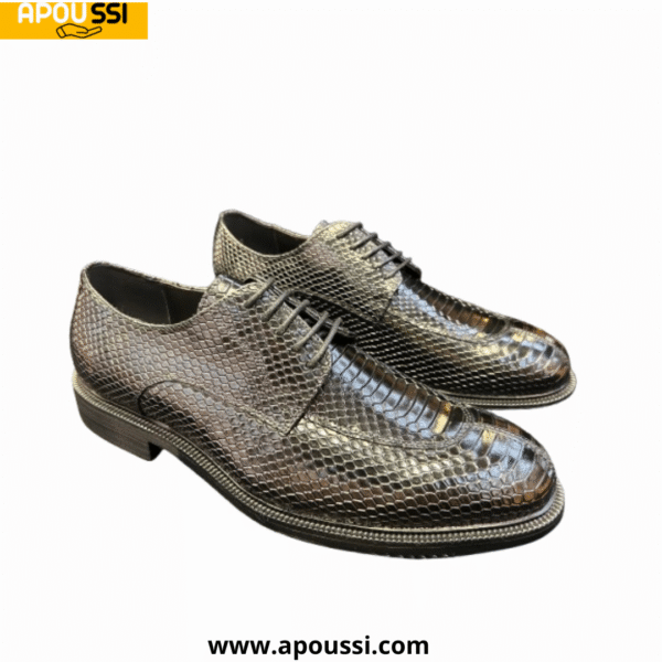 Men’s Genuine Leather Lace-Up Oxford Shoes – All-Season Elegance & Comfort - Image 2