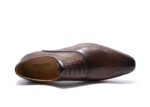 Paulindrix Italian Genuine Leather Croc Skin Dress Shoes for Men - Image 4