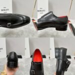 Men’s Double Monk Strap Shoes – Parisian Luxury and Craftsmanship - Image 2