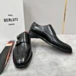 Men’s Double Monk Strap Shoes – Parisian Luxury and Craftsmanship - Image 4