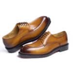 Paulindrix Men's Leather Shoe Oxfords - Deluxe Sup - Image 3